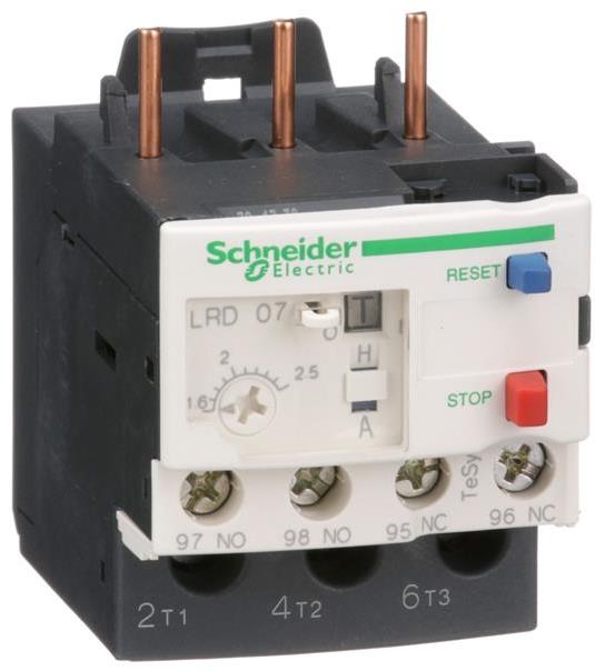 Термична защита TeSys D 1.6...2.5A 1NO-1NC SE