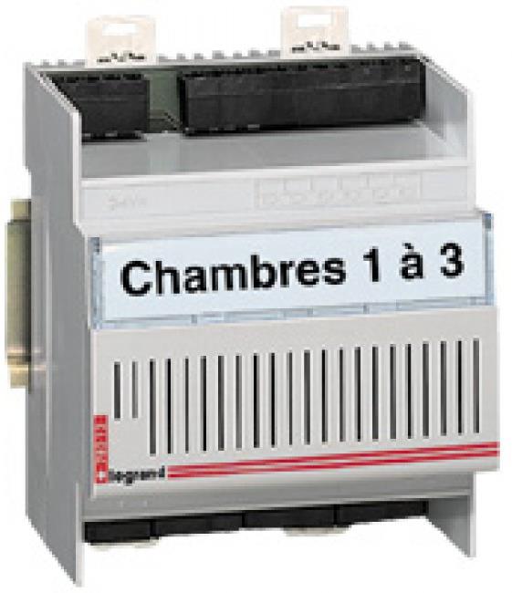 Разширител 3 стаи / канала 4DIN Legrand