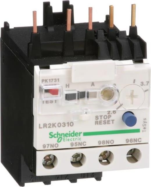 Термична защита TeSys K 2.6...3.7A 1NO-1NC SE