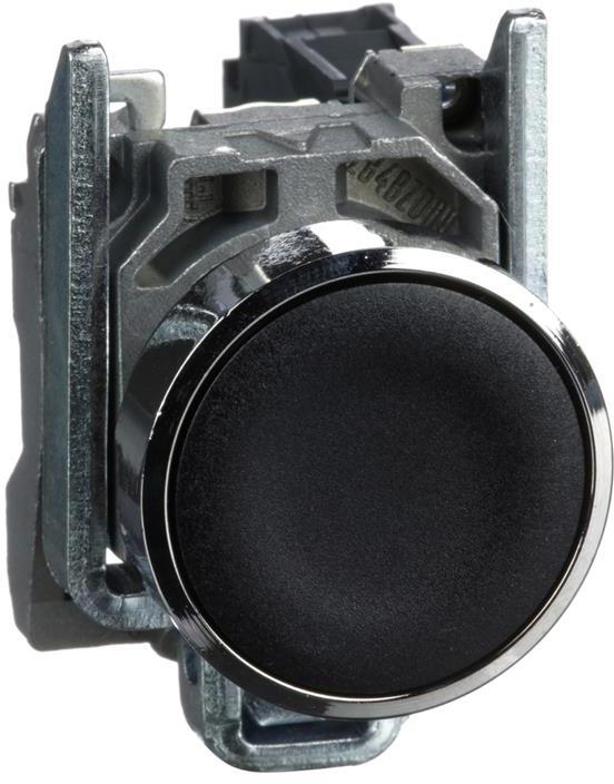 Бутон сглобен черен 1NO Ø22mm XB4 SE