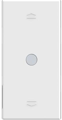 Ключ за щори Smart 1 мод. ЖИЧЕН изисква неутрала цвят Бял Classia Bticino с Netatmo