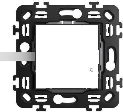 Ключ Smart 2 мод. БЕЗжичен с носеща рамка цвят Бял Classia Bticino с Netatmo