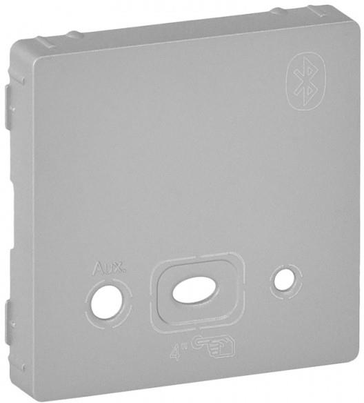 Лицев панел за Bluetooth модул цвят алуминий Valena Life Legrand