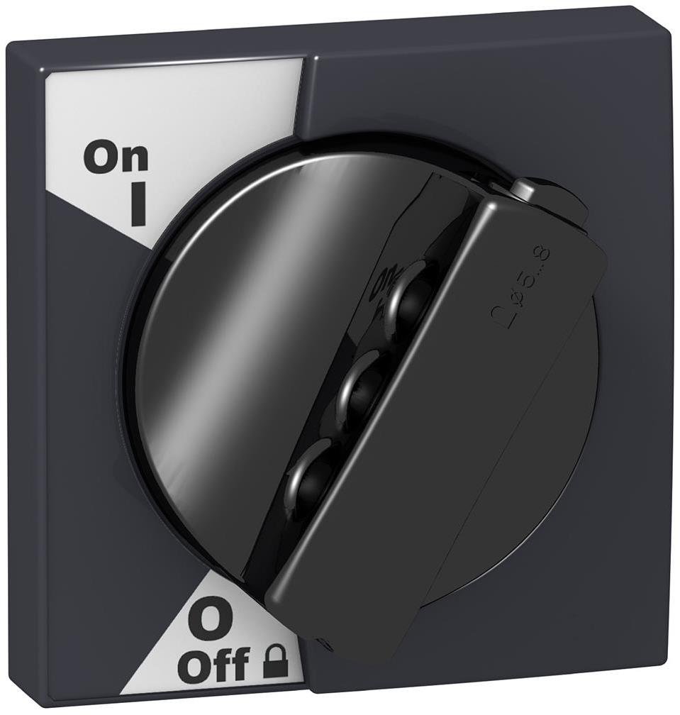 Ръкохватка въртяща Acti 9 iC60 2P, 3P, 4P черна SE