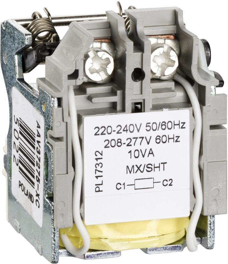 Независим напреженов изключвател /шунт/ за CVS и NSX MX 220..240Vac SE