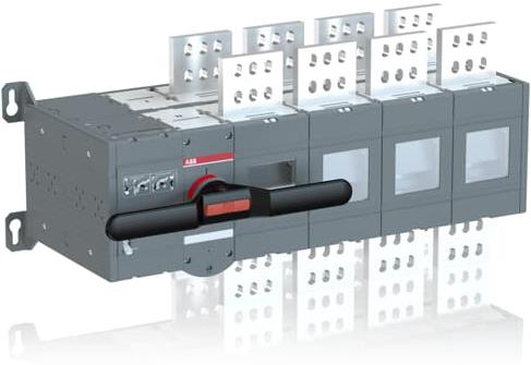 Разединител OTM… 2000А 4P I-0-II с моторно задвижване 230V и ръкохватка ABB