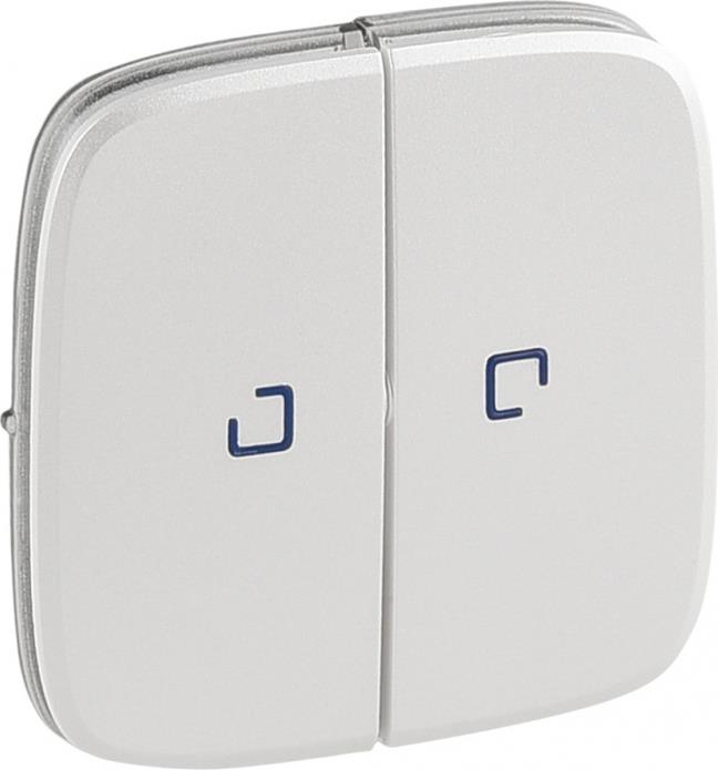 Лицев панел за сериен ключ/бутон с индикация цвят Перла Valena Allure Legrand