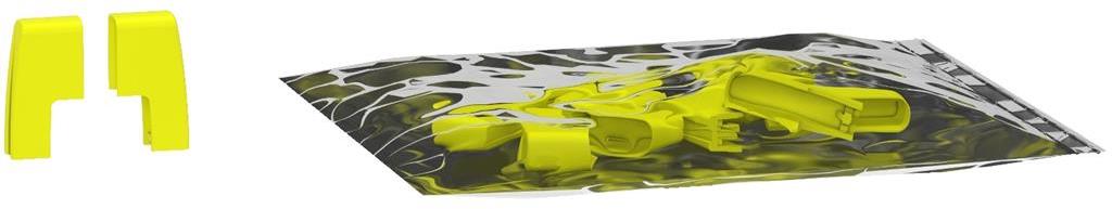 Крайни капачета Acti 9 за захранващ гребен 1P (10 бр.) SE