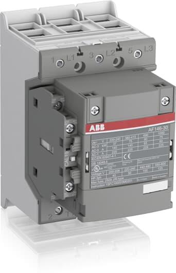 Контактор AF146-30-11 3P 75kW (146A AC-3) 1NO+1NC 100...250V 50/60Hz ABB