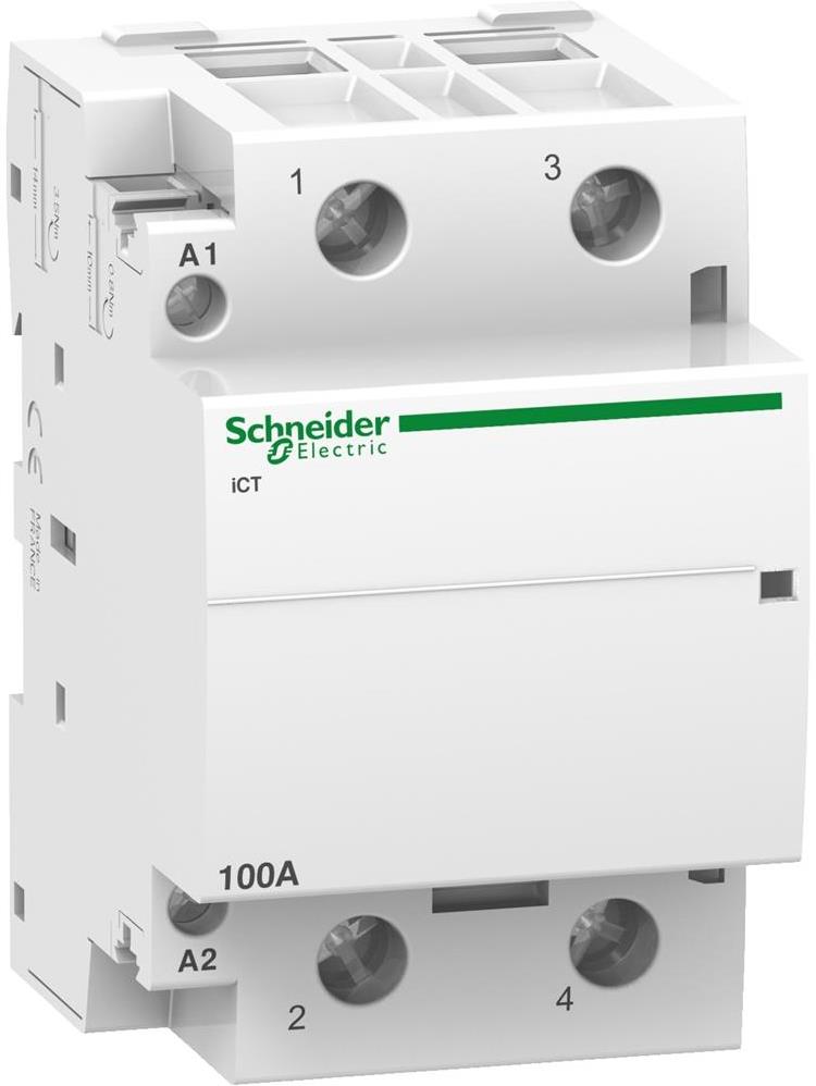 Модулен контактор Acti 9 iCT 100A 2NO 230…240Vac 3 мод. SE