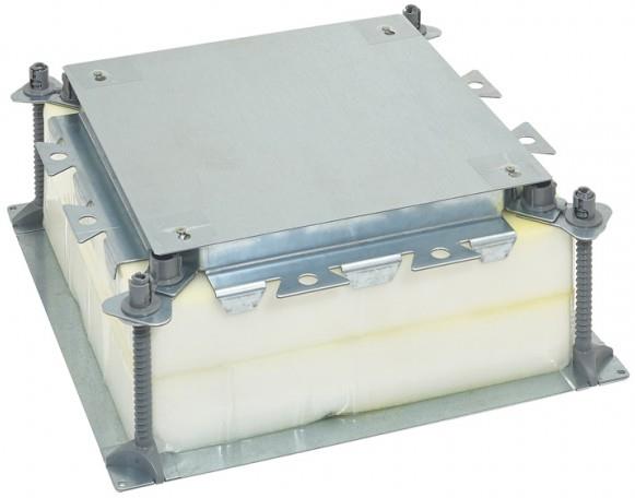 Конзолна кутия за замазка от 55-150мм МЕТАЛНА за подова кутия 20 мод. кръгла Legrand