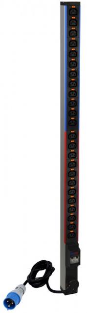 Разклонител PDU Zero-U 24x C13, с кабел 3м и щепсел 2P+E 32A, Legrand