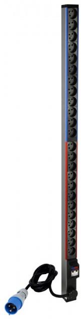 Разклонител PDU Zero-U 24x ФРЕНСКИ стандарт, с кабел 3м и щепсел 2P+E 32A, Legrand