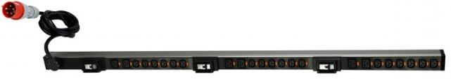 Разклонител PDU Zero-U 18x C13 + 6x C19, с кабел 3м и щепсел 3P+N+E 16A, Legrand
