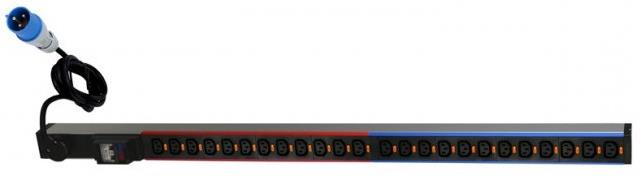 Разклонител PDU Zero-U 24x C13, с кабел 3м и щепсел 2P+E 32A, Legrand