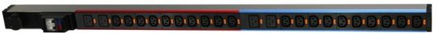 Разклонител PDU Zero-U 20x C13 + 4x C19, с кабел 3м и щепсел 2P+E 32A, Legrand