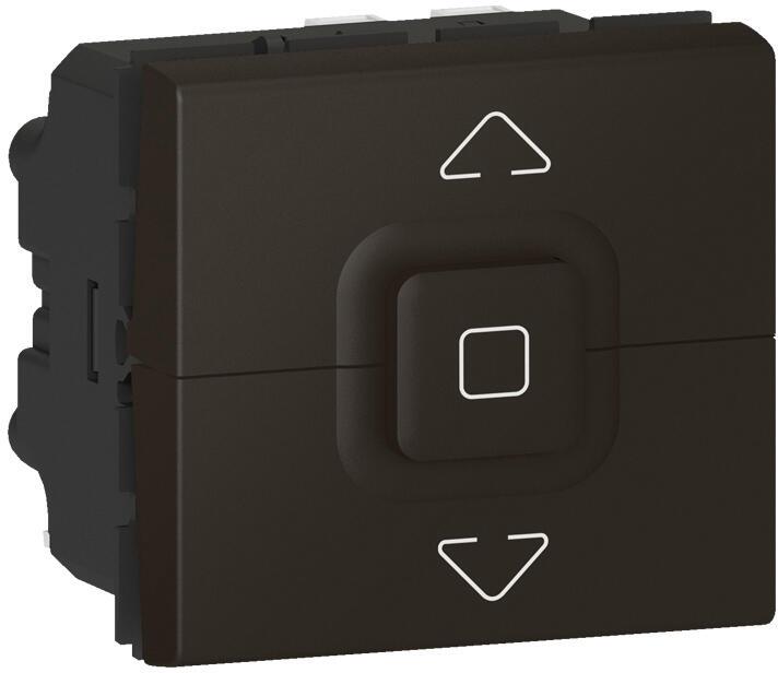 Ключ за щори до 500W 2 мод. цвят Черен Mosaic Legrand