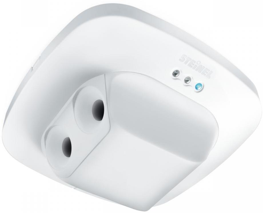 Датчик за присъствие US, за вграждане в таван, 360°, обхват 3 x 20m @ h=2,8m, IP20, Dual US, KNX, цвят Бял, Steinel