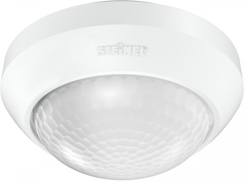 Датчик за движение PIR, за открит монтаж на таван, 360°, обхват D24m @ h=2,8m, IP54, IS 2360-3 ECO, Бял, SNL1532 Steinel