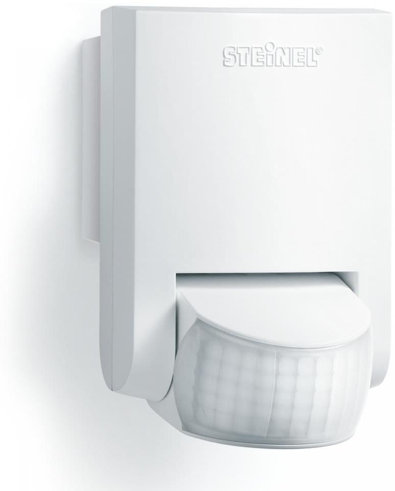 Датчик за движение PIR, за открит монтаж на стена, 130°, обхват 12m @ h=2m, IP54, IS 130-2, Бял, SNL2723 Steinel