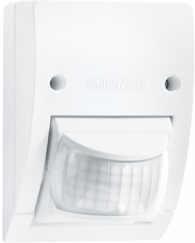 Датчик за движение PIR, за открит монтаж на стена, 160°, обхват 12m @ h=2m, IP54, IS 2160 ECO, Бял, SNL3551 Steinel
