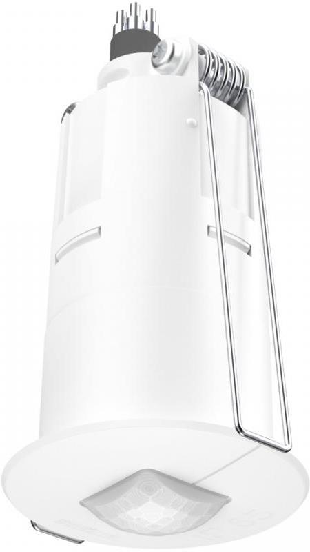 Датчик за присъствие PIR, за вграждане в таван, 360°, обхват 4 x 4m @ h=2,8m, IP65, IR Quattro MICRO, Бял, SNL1535 Steinel