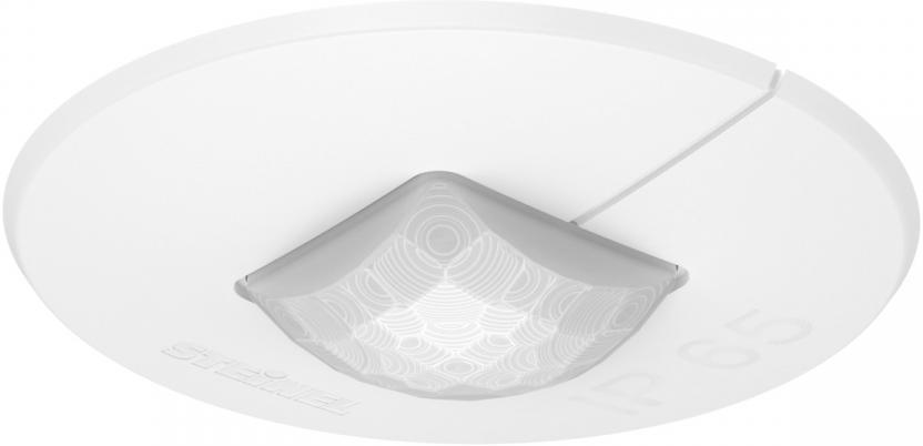 Датчик за присъствие PIR, за вграждане в таван, 360°, обхват 4 x 4m @ h=2,8m, IP65, IR Quattro MICRO, Бял, SNL1535 Steinel