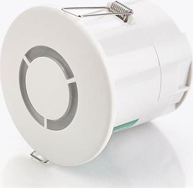 Датчик за присъствие MW, за вграждане в таван, 360°, обхват D16m @ h=2,8m, IP40, MWS6-PRM, CP Electronics