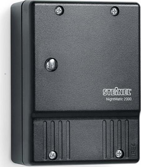 Датчик за осветеност, за открит монтаж на стена, 1000W, IP54, NM 2000, Черен, SNL1036 Steinel