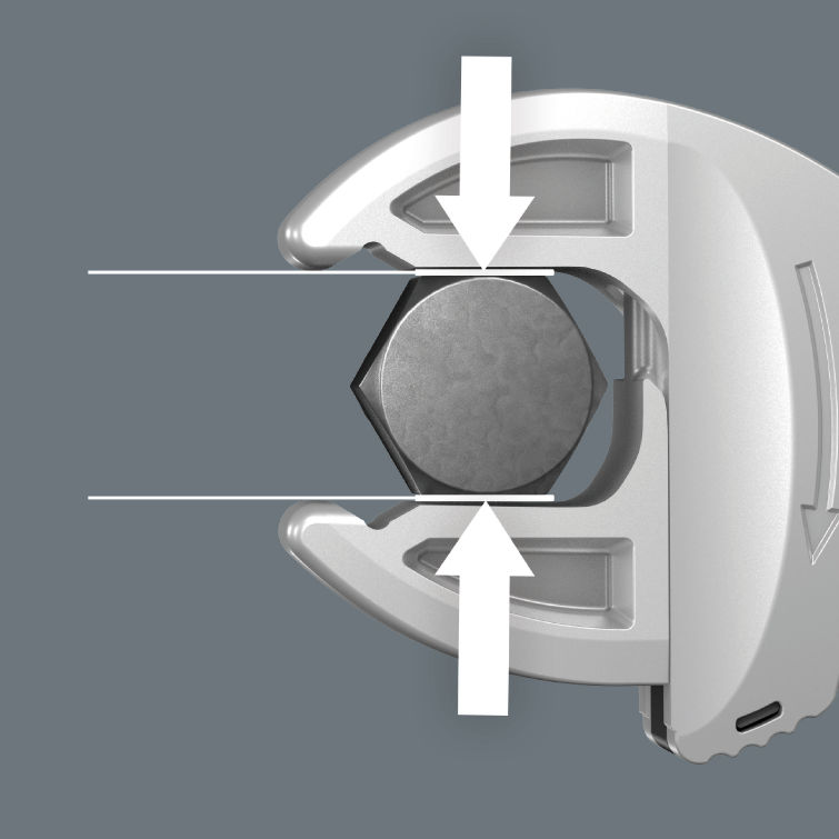 Гаечен ключ раздвижен 19…24, ръкохватка 256мм, 6004 Joker XL Wera