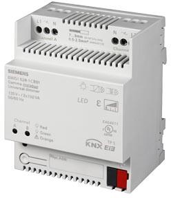Димер универсален N528C01 2х 150VA 4DIN KNX Siemens