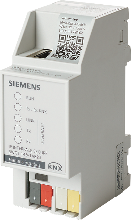 Системен интерфейс IP гейтуей N148/23 2DIN KNX Siemens