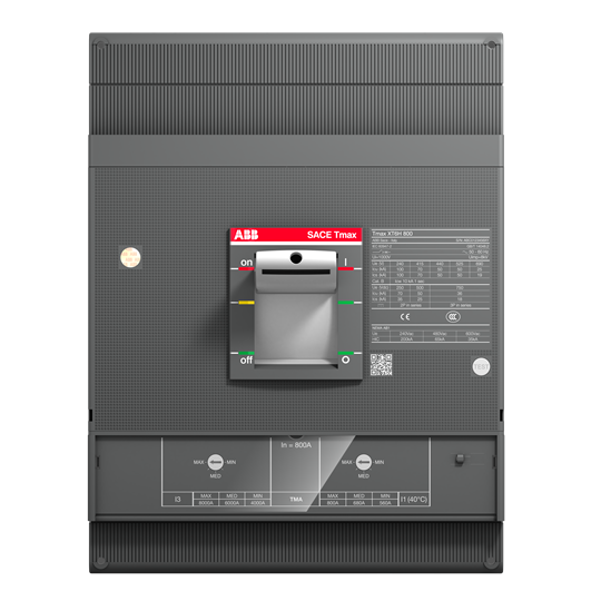 Автомат T Max XT6N 800А TM 3P 36kA регулируем (In x 0.7...1) АВВ