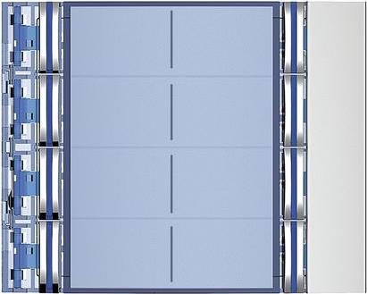 Лицев панел 4x 2 бутона Sfera New Allmetal Bticino