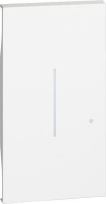 Лицев панел за Smart димер 2 мод. цвят Бял LNow Bticino с Netatmo