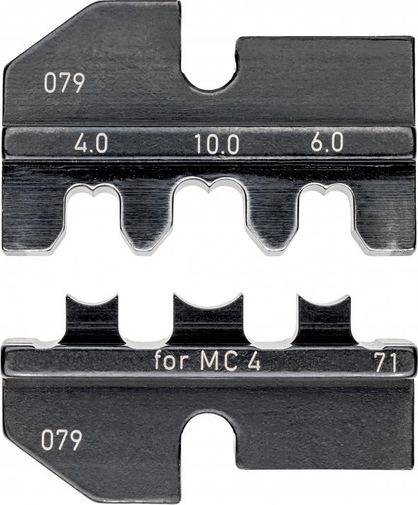 Челюсти CrimpSystem за кримпване на MC4 конектори за соларни кабели 4-10мм2, Knipex