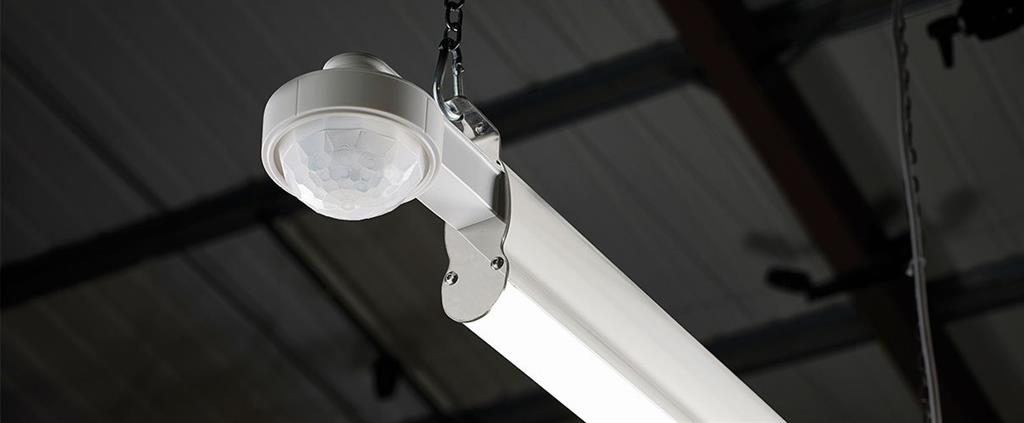 Датчик за присъствие PIR, за открит монтаж към осветител, 360°, обхват D40m @ h=15m, IP65, DALI, EBDHS-MB-DD, /до изчерпване/