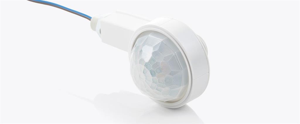 Датчик за присъствие PIR, за открит монтаж към осветител, 360°, обхват D40m @ h=15m, IP65, DALI, EBDHS-MB-DD, /до изчерпване/