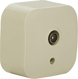 Pозетка TV тип коаксиал IP21 открит монтаж цвят Крем Forix Legrand