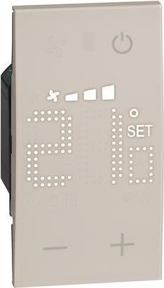 Термостат 27V 1NO/1NC 2 мод. цвят Крем Living Now My Home Bticino