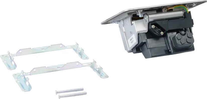 Подова/Мебелна кутия 4 мод. с вкл. монтажен кит цвят АЛУМИНИЙ МАТ (Matt aluminium) Pop-Up кутия Legrand /до изчерпване/