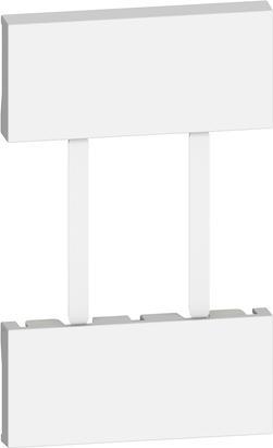 Лицев панел за Gateway със Smart контакт немски стандарт 2 мод. цвят Бял LNow Bticino с Netatmo