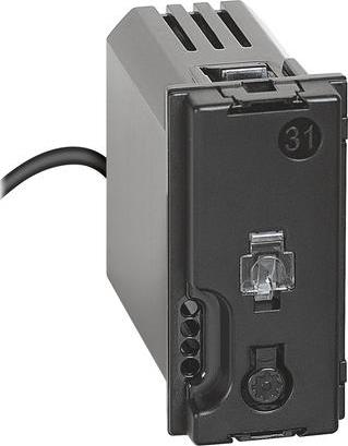 Модул Smart 1 мод. ЖИЧЕН 16A за управление на контакт шуко за скрит монтаж LNow Bticino с Netatmo