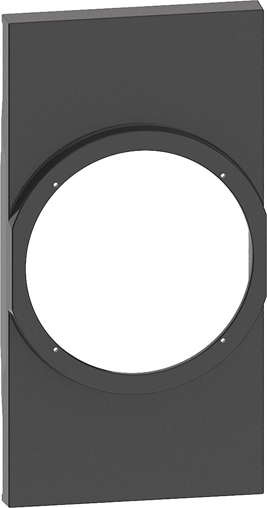 Лицев панел за Smart контакт немски стандарт към Gateway модул 2 мод. цвят ЧеренLNow Bticino с Netatmo