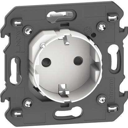 Контакт 16A Smart Шуко 2 мод. цвят Бял LNow Bticino с Netatmo