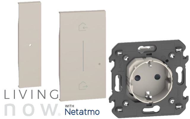 Крем механизми и лицеви панели LNOW с Netatmo