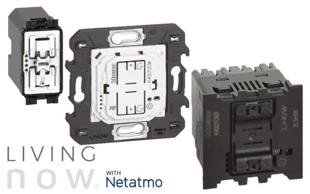 Механизми без лицеви панели LNOW с Netatmo