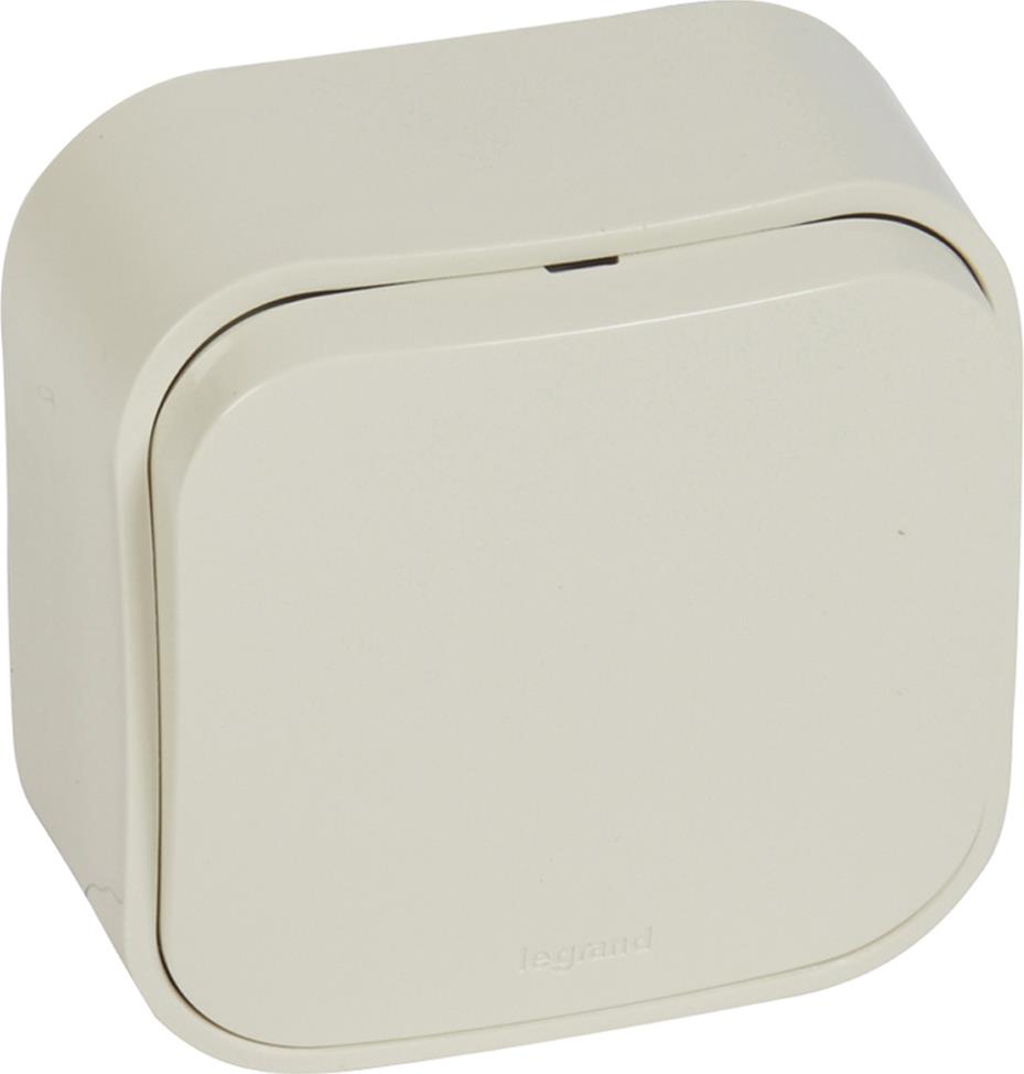 Девиаторен ключ IP21 открит монтаж цвят Крем Forix Legrand