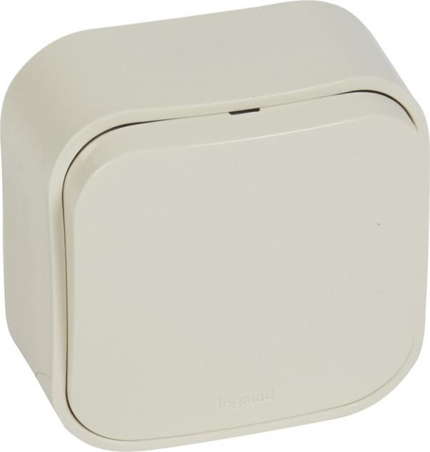 Еднополюсен ключ IP21 открит монтаж цвят Крем Forix Legrand
