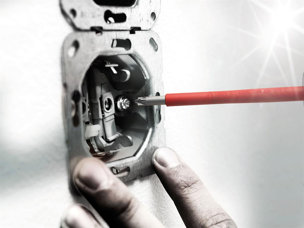 Комплект отвертки, 2х PZ/S Slim, 165/2 Kraftform VDE 1000V Wera